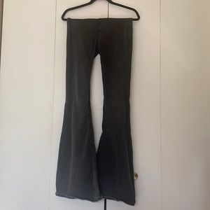 Free People black flare jeans